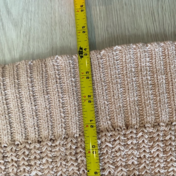 Aerie Oversized Turtleneck Sweater Knit Pink XS - Picture 9 of 10